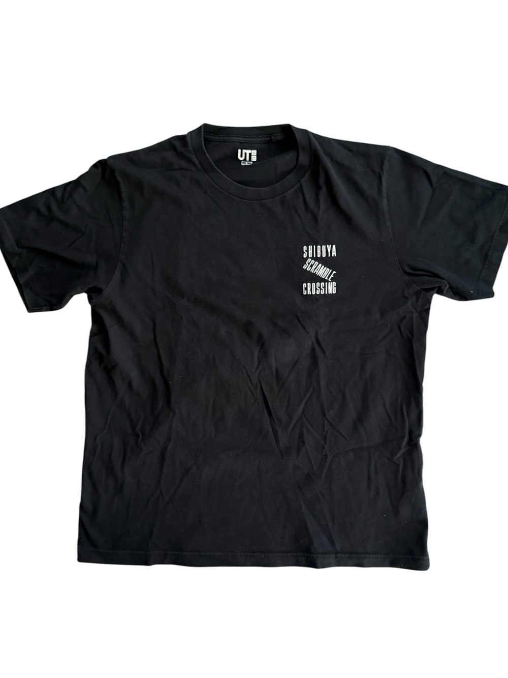 Uniqlo UT Black Short Sleeve Shibuya Graphic Shirt